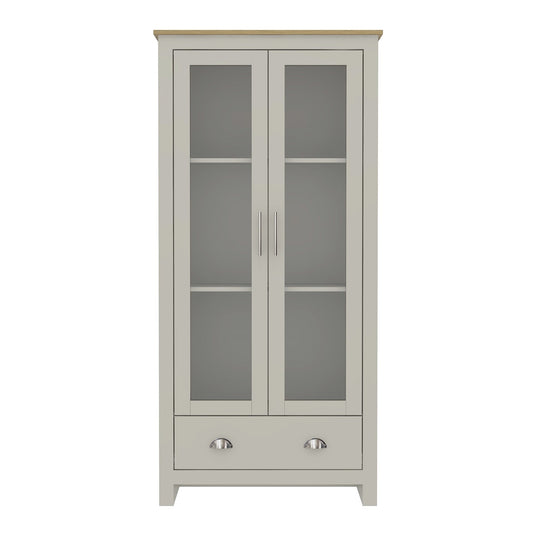 Modern Grey Particleboard Display - SHERBOURNE DISPLAY UNIT GREY