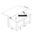 SHERBOURNE LIFT TOP COFFEE TABLE GREY – White Coffee Table