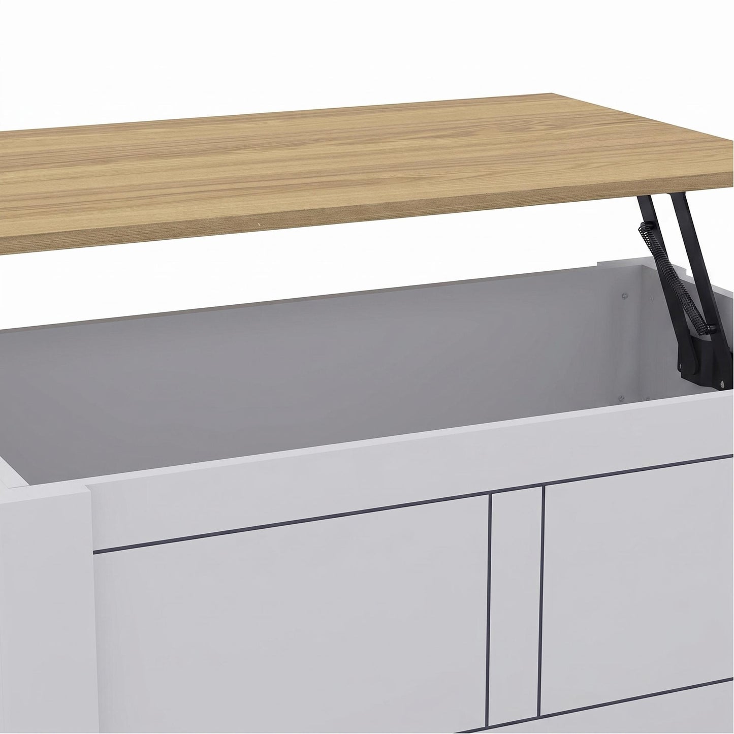 SHERBOURNE LIFT TOP COFFEE TABLE GREY – White Coffee Table