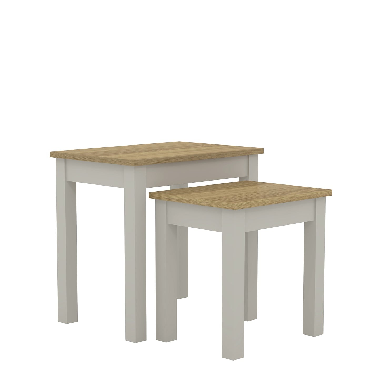 Modern Grey Nesting Accent Table Set – SHERBOURNE