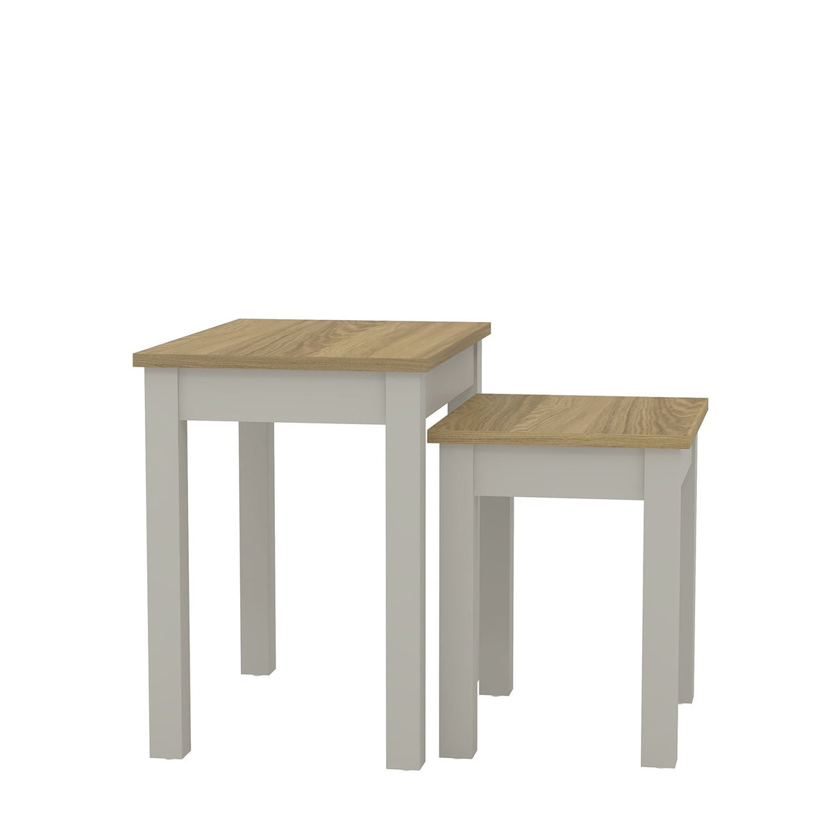 Modern Grey Nesting Accent Table Set – SHERBOURNE