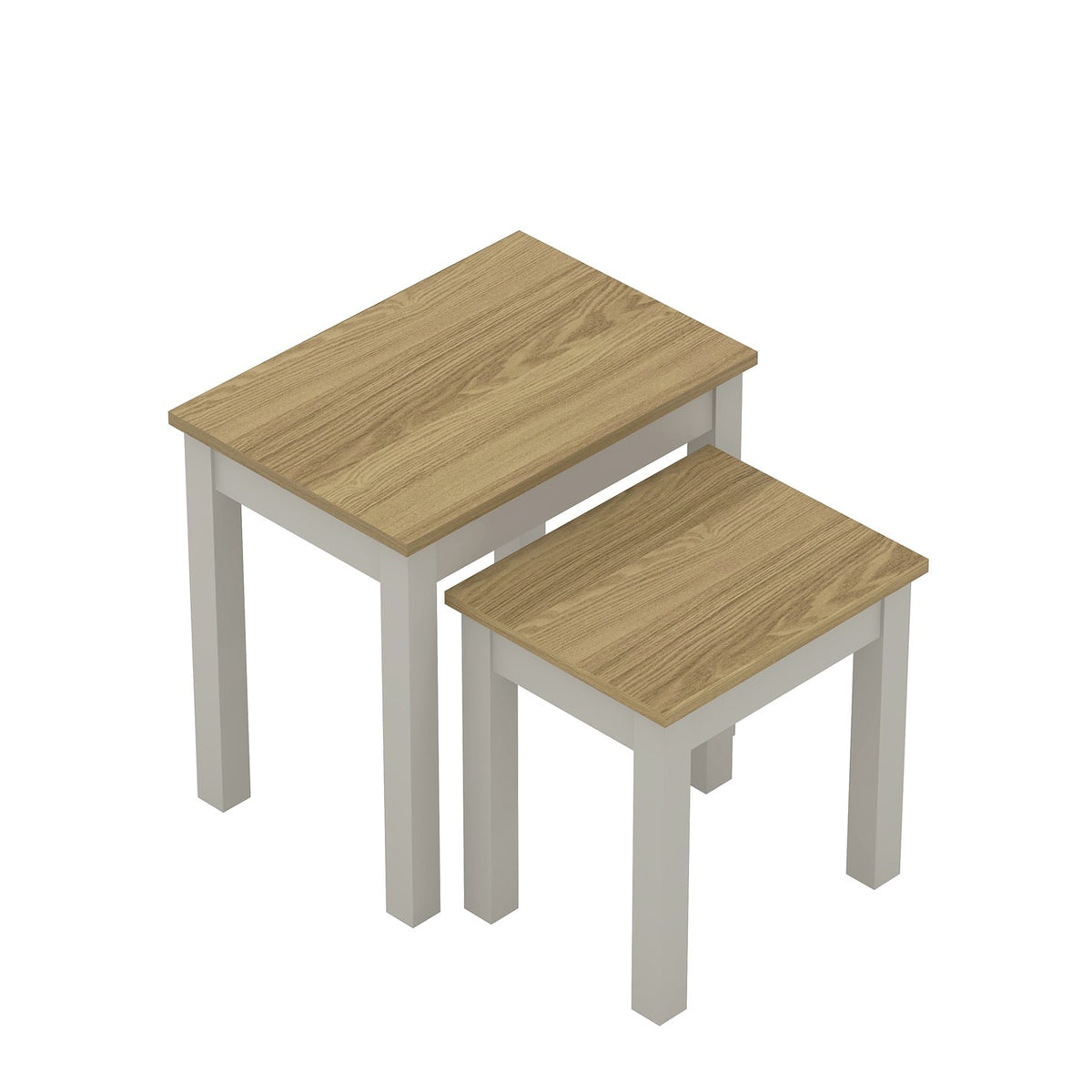 Modern Grey Nesting Accent Table Set – SHERBOURNE