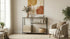Caloyers Modern Minimalist Shelf, MDF & Metal - SIRIUZ