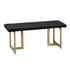 Slip Velvet Bench
