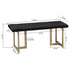 Slip Velvet Bench
