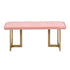 Slip Velvet Bench