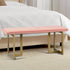 Slip Velvet Bench