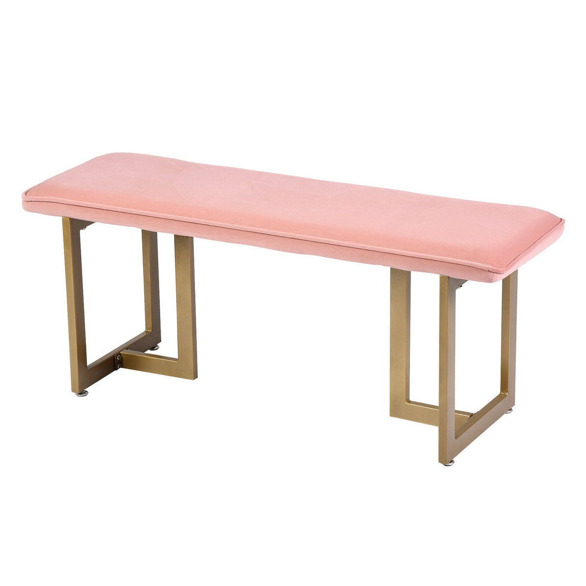 Slip Velvet Bench