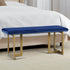 Slip Velvet Bench
