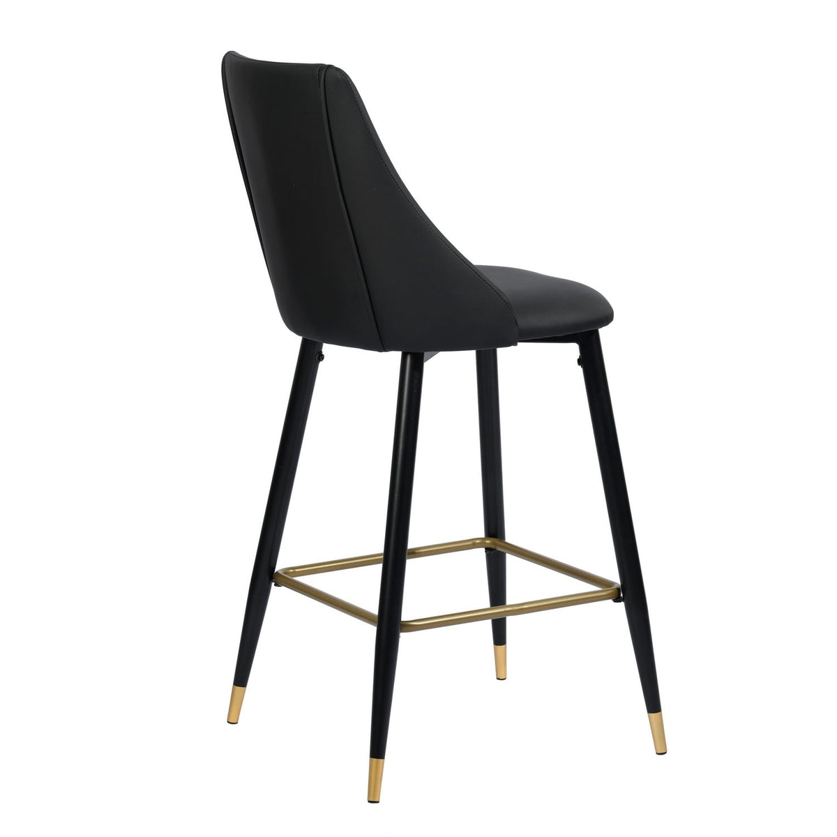 Smeg Bar Black Gold Leg Bar Stools