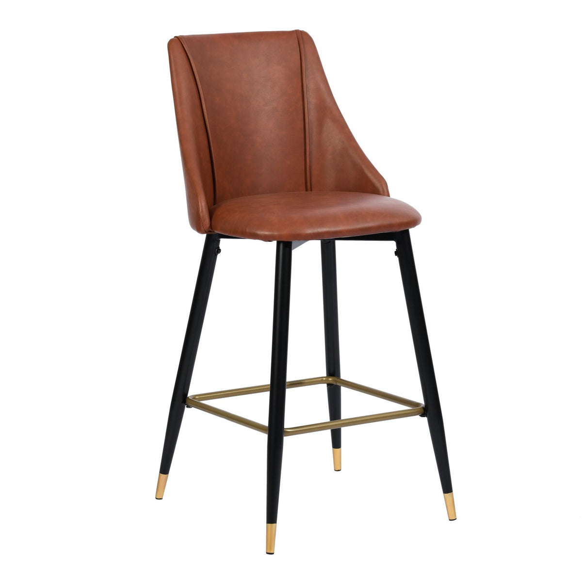 Smeg Bar Black Gold Leg Bar Stools