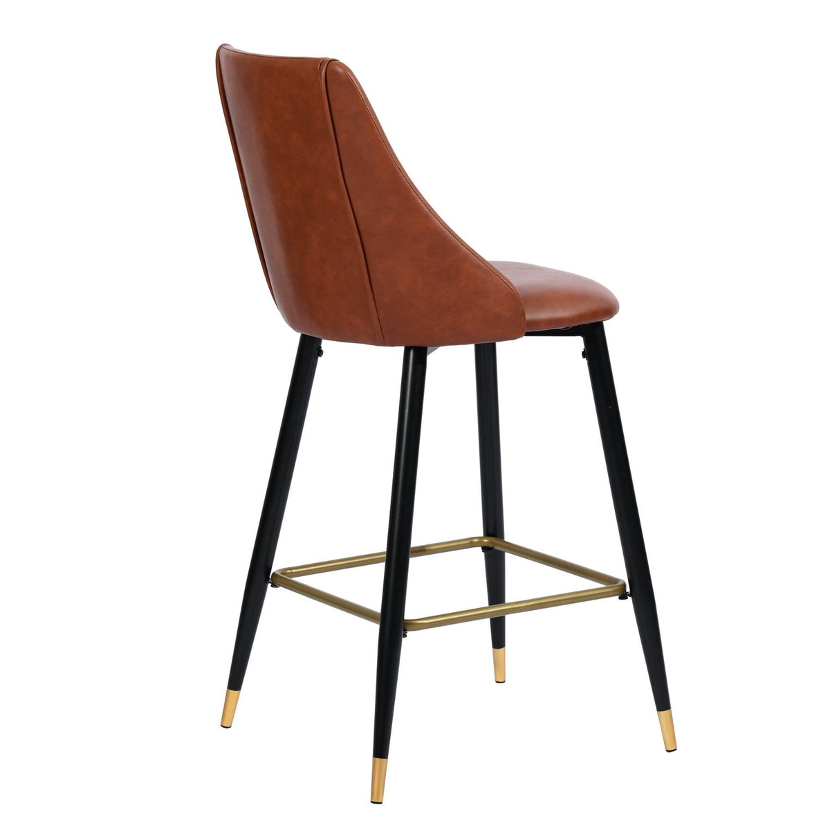 Smeg Bar Black Gold Leg Bar Stools