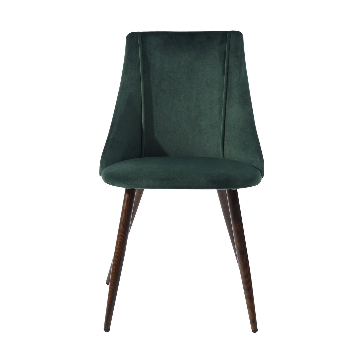 SMEG VELVET DARK GREEN WALNUT LEG NL 2PCS