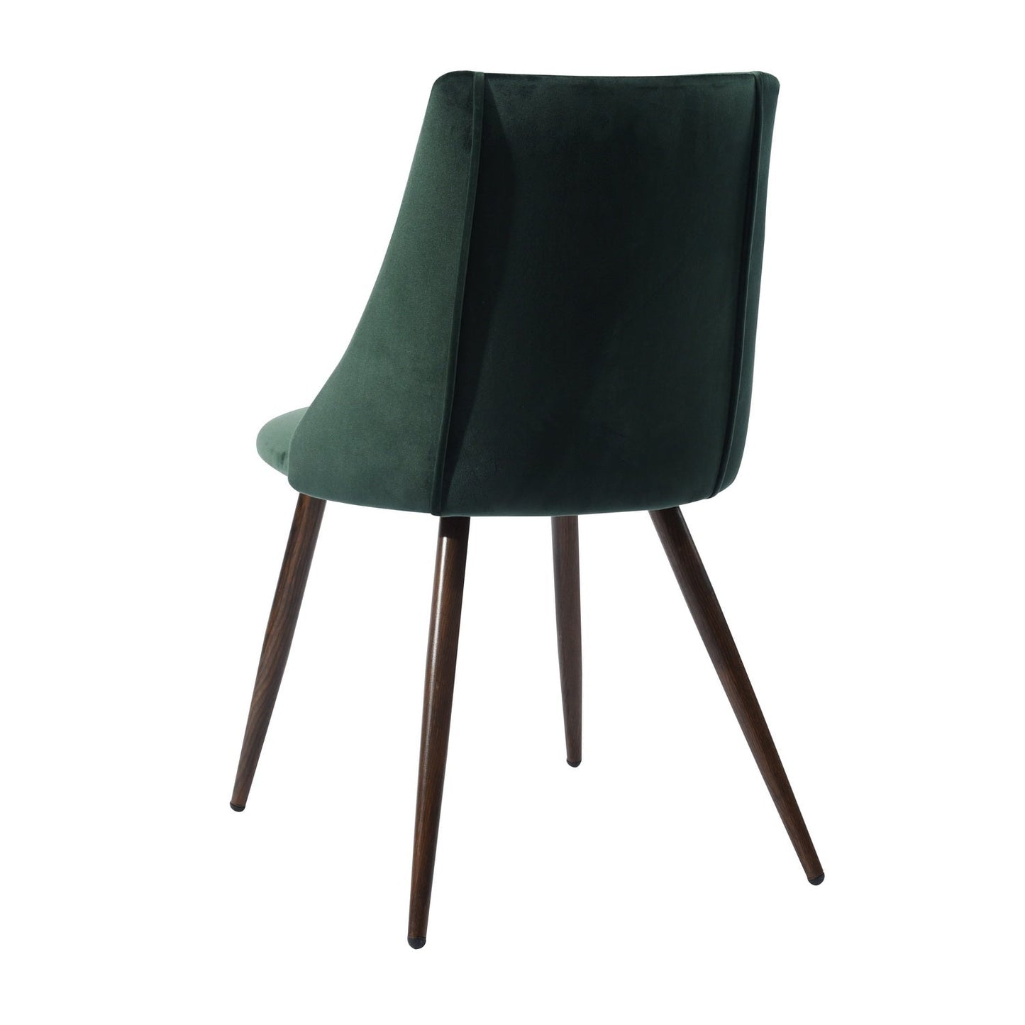 SMEG VELVET DARK GREEN WALNUT LEG NL 2PCS