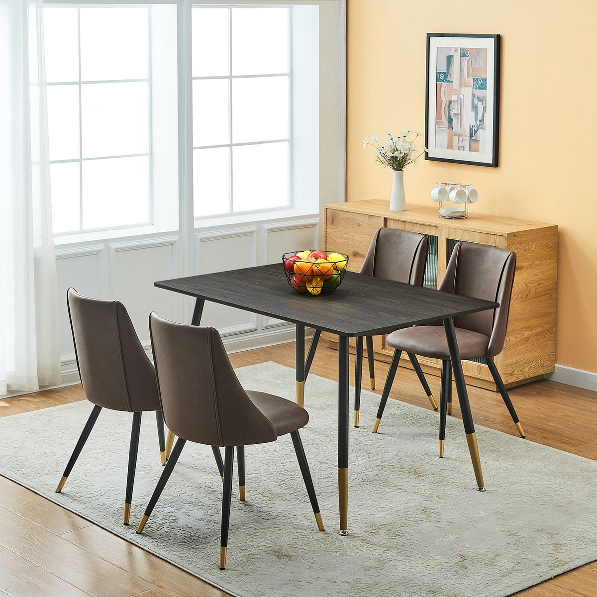 Smeg Faux Leather Dining Chair