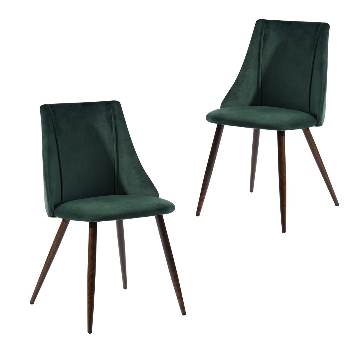 Smeg Velvet Dining Chair
