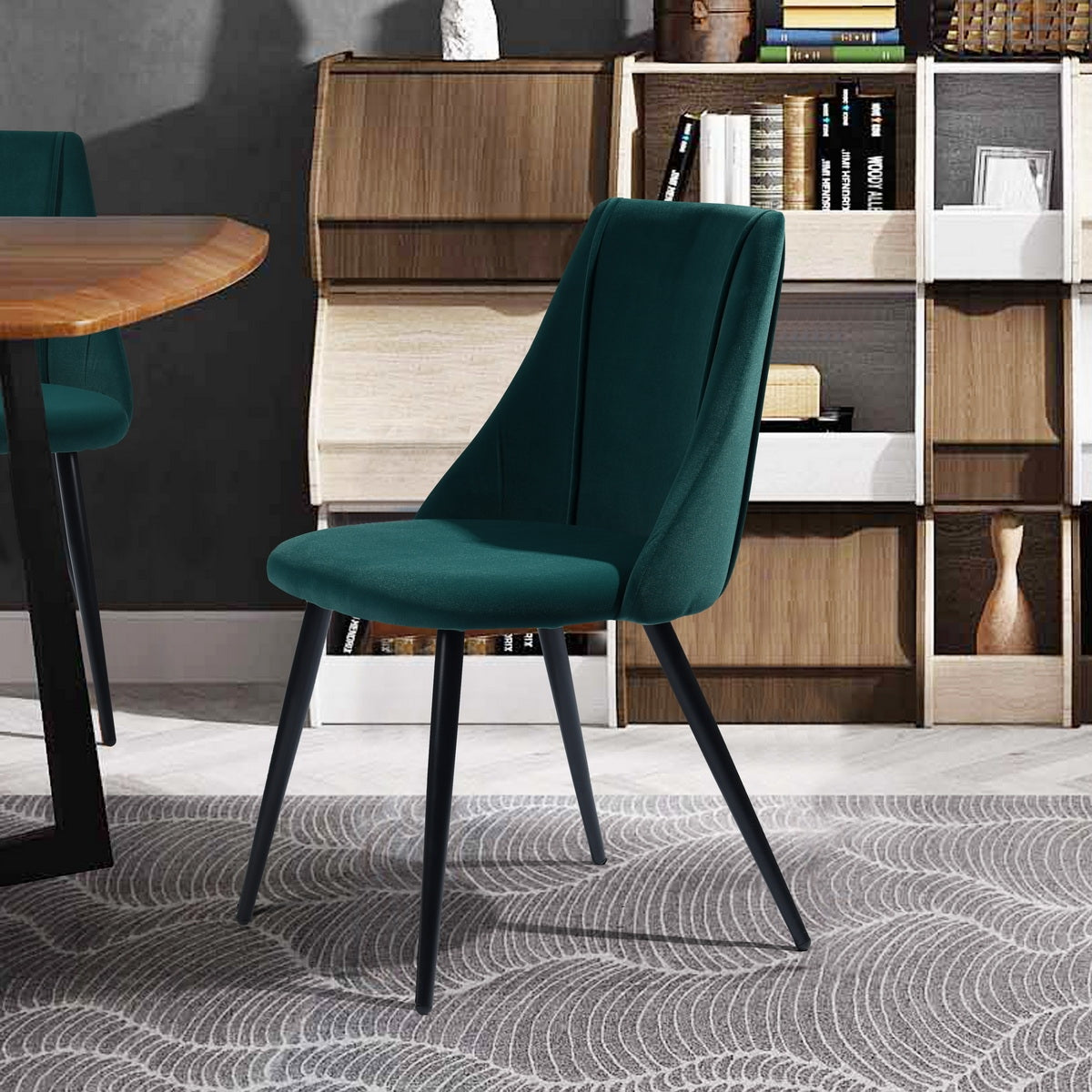 Smeg Froested Velvet Dining Chair