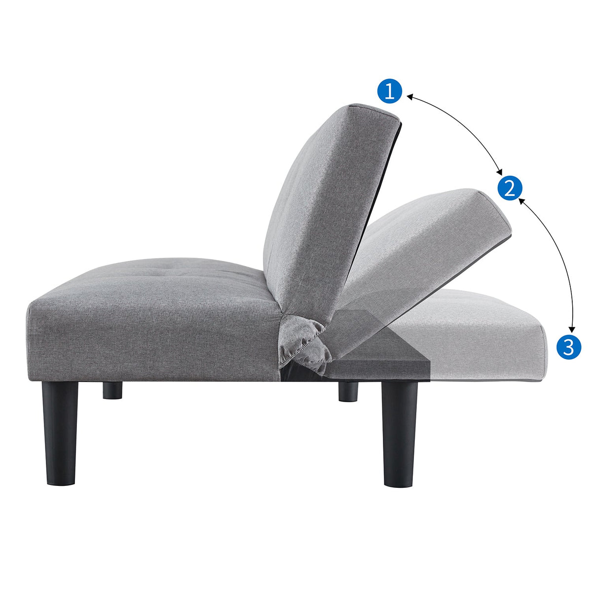 Sofale Grey Fellce Sofa Bed