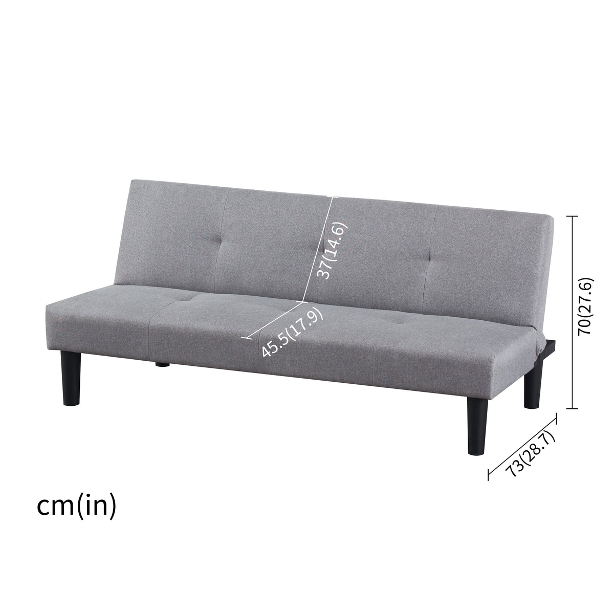Sofale Grey Fellce Sofa Bed