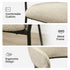Modern Beige Dining Chair, Upholstered Comfort - STARLING BEIGE