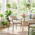 Modern Beige Dining Chair, Upholstered Comfort - STARLING BEIGE