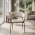 Modern Beige Dining Chair, Upholstered Comfort - STARLING BEIGE