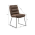 Steffen Microsuede Dining Chair