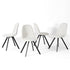 Modern Beige Fabric Dining Chair Set – SUNFLOWER LUMOS 4PCS