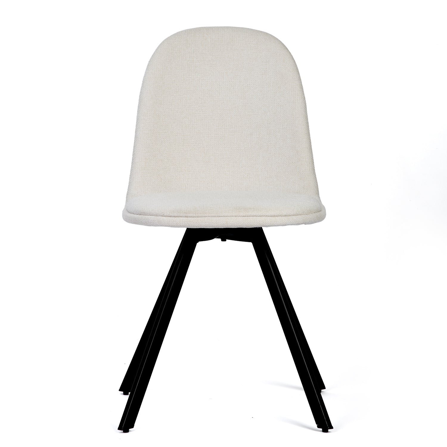 Modern Beige Fabric Dining Set - SUNFLOWER LUMOS 4PCS