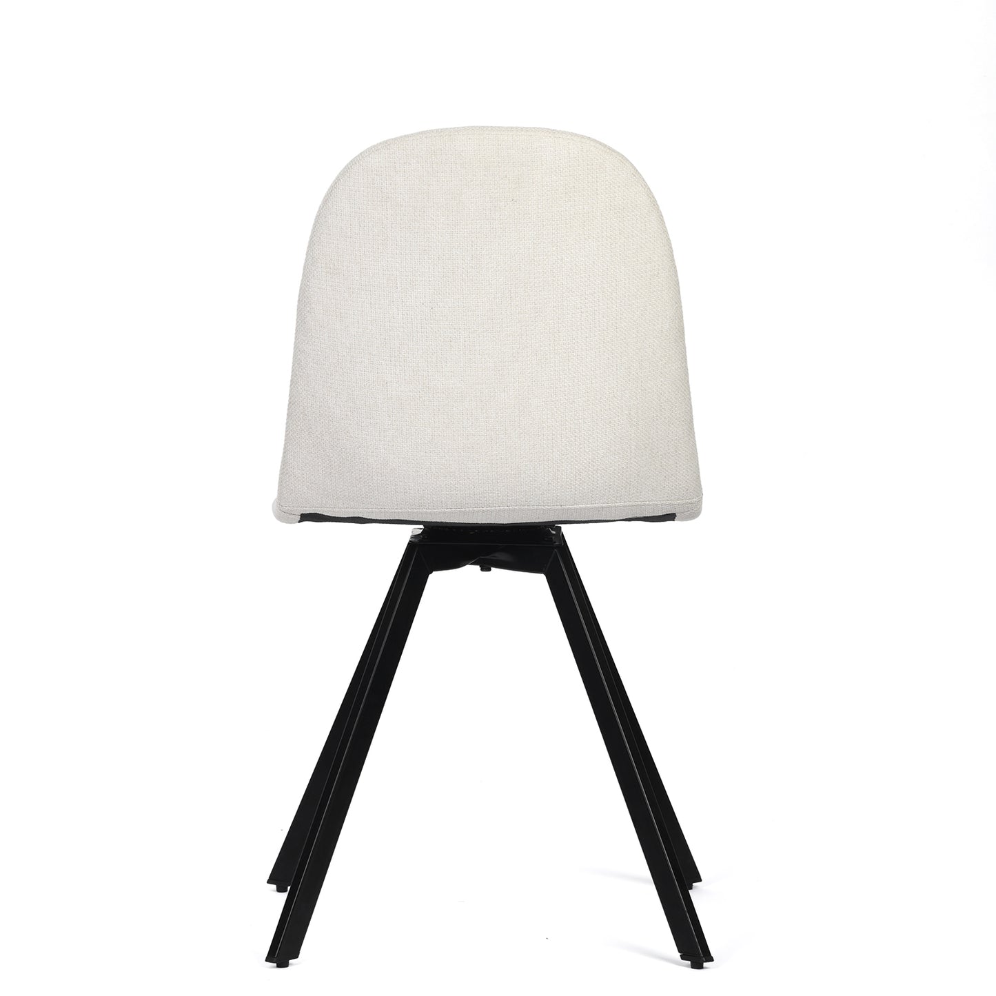 Modern Beige Fabric Dining Set - SUNFLOWER LUMOS 4PCS