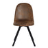 Modern Suede Dining Chair Set, Brown Upholstery - SUNFLOWER SUEDE BROWN 4PCS FRASERS