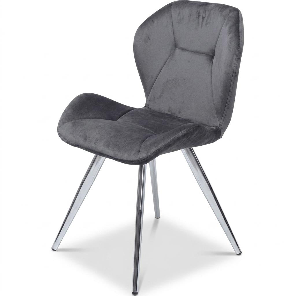 Modern Grey PU Dining Chair – SUNIL GREY