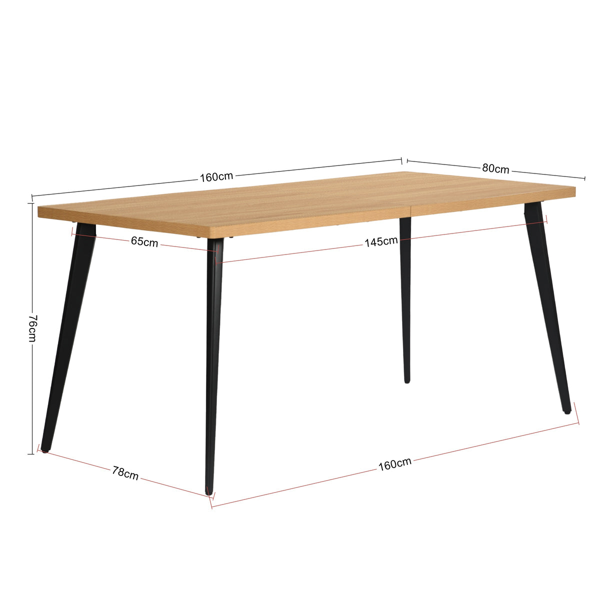 SERAPH OAK – Oak Dining Table