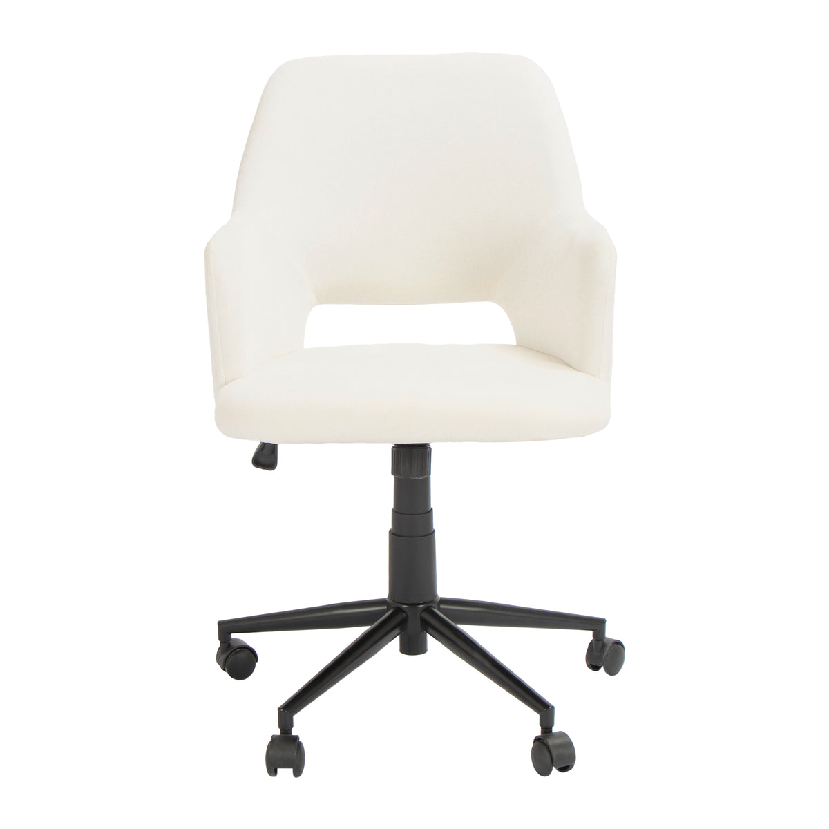Modern Ergonomic Fabric Office Chair - TEMA BEIGE