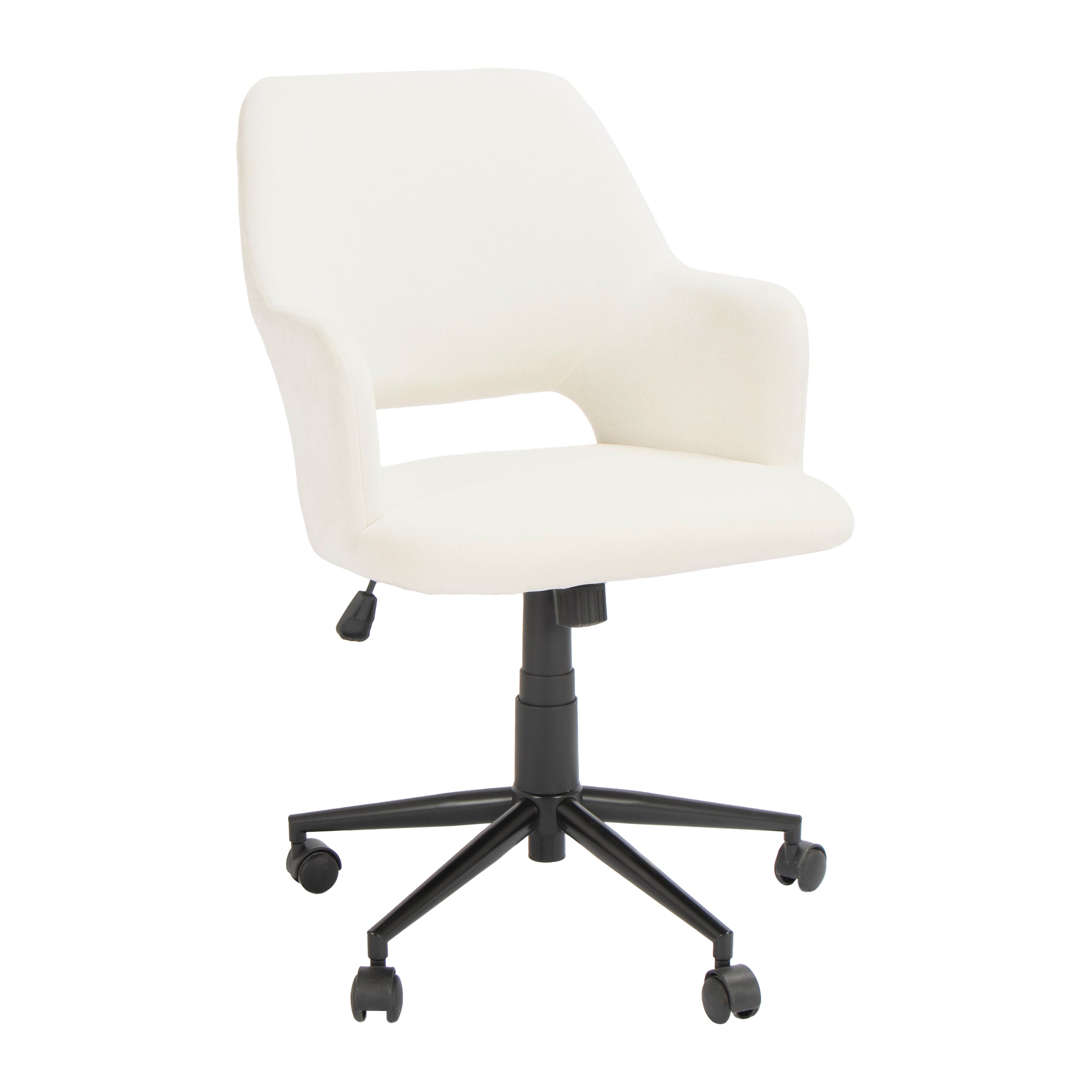 Modern Ergonomic Fabric Office Chair - TEMA BEIGE