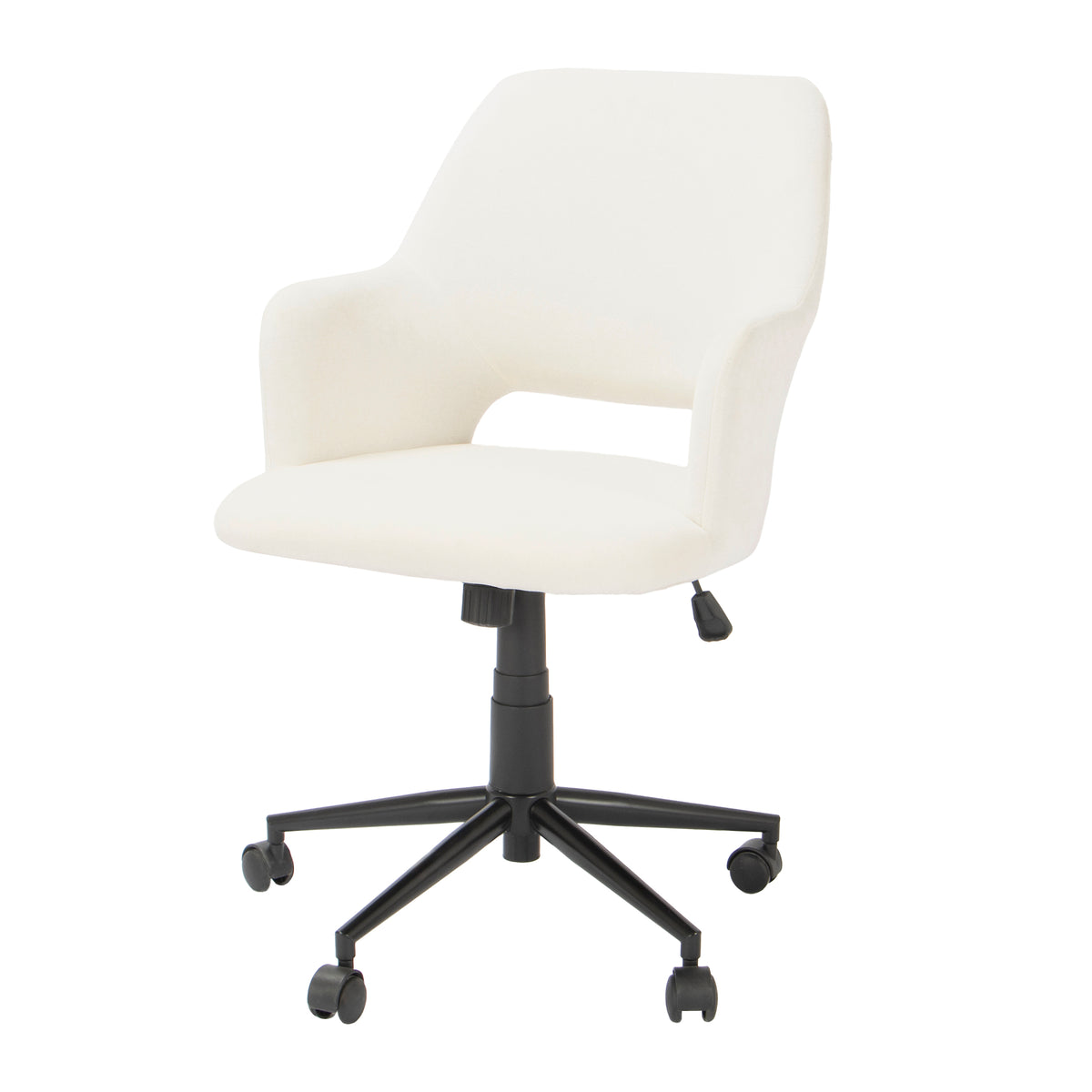 Modern Ergonomic Fabric Office Chair - TEMA BEIGE