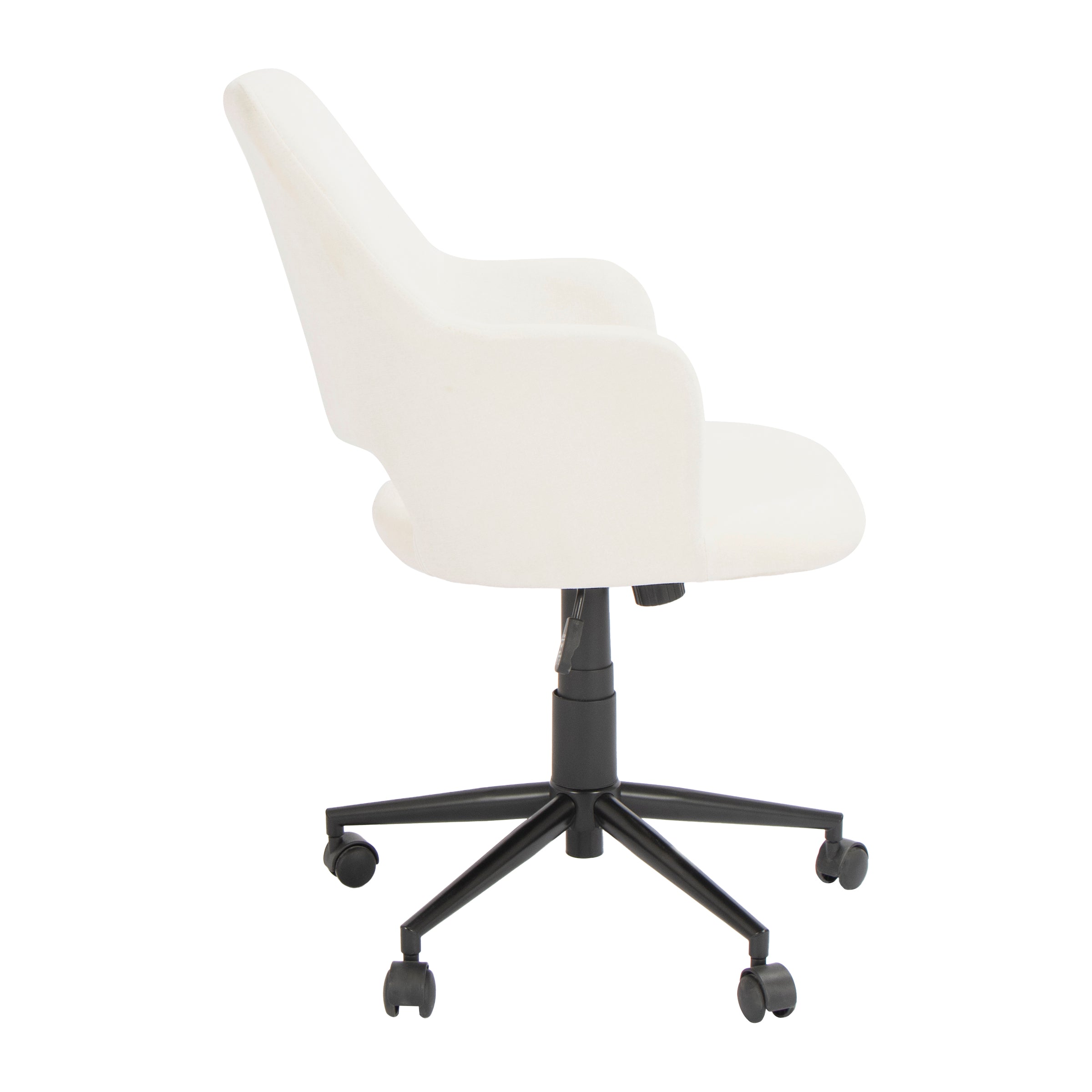 Modern Ergonomic Fabric Office Chair - TEMA BEIGE