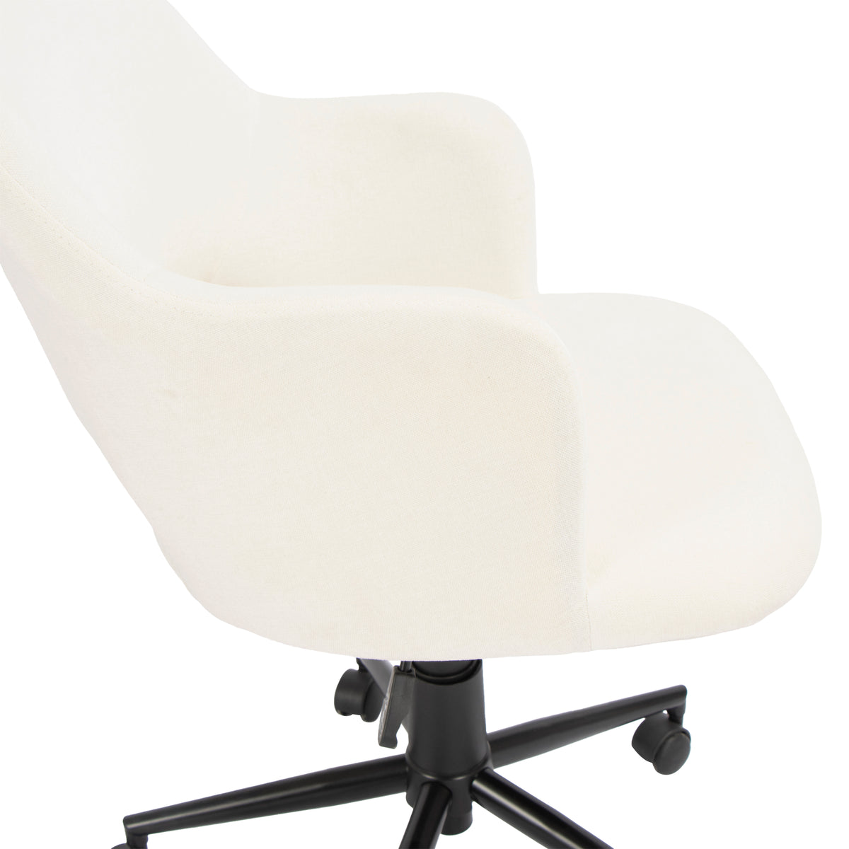 Modern Ergonomic Fabric Office Chair - TEMA BEIGE