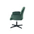 Modern Velvet Office Chair, Adjustable Swivel - THOMASINA RELAX GREEN