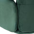 Modern Velvet Office Chair, Adjustable Swivel - THOMASINA RELAX GREEN