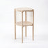 Modern Accent End Table, Space-Saving Design - THRONKRAIR