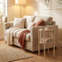 Modern Accent End Table, Space-Saving Design - THRONKRAIR