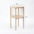 Modern Accent End Table, Space-Saving Design - THRONKRAIR