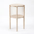 Modern Accent End Table, Space-Saving Design - THRONKRAIR
