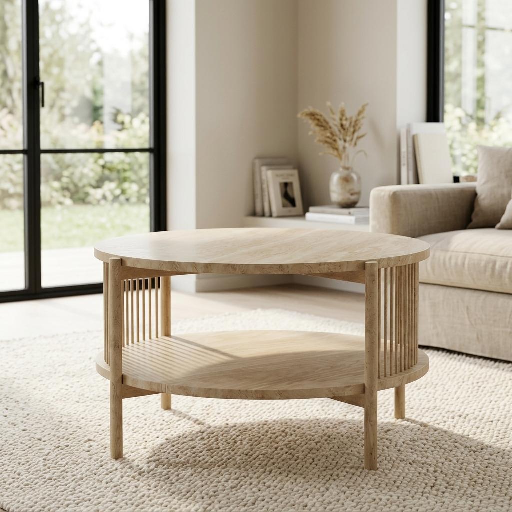Modern Minimalist Coffee Table - THULXEAT