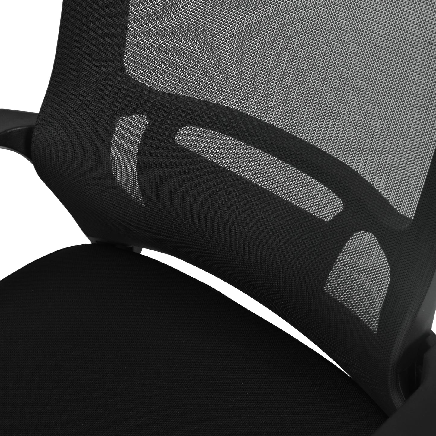 Modern Ergonomic Office Chair, PP Backrest & Armrests - TIVORAX