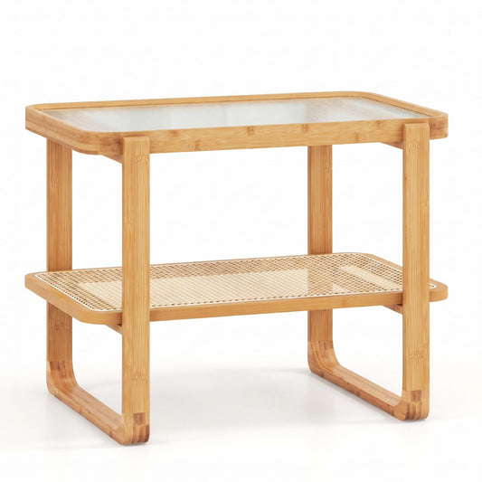 Modern Minimalist End Table, Compact Design - TOCCOKS