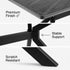 Modern Minimalist Dining Table, Sintered Stone Top - Tomichi 140 Grey