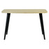 Modern Panel Table, Steel & Particle Board - TRELS TRAVERTINE