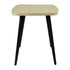 Modern Panel Table, Steel & Particle Board - TRELS TRAVERTINE